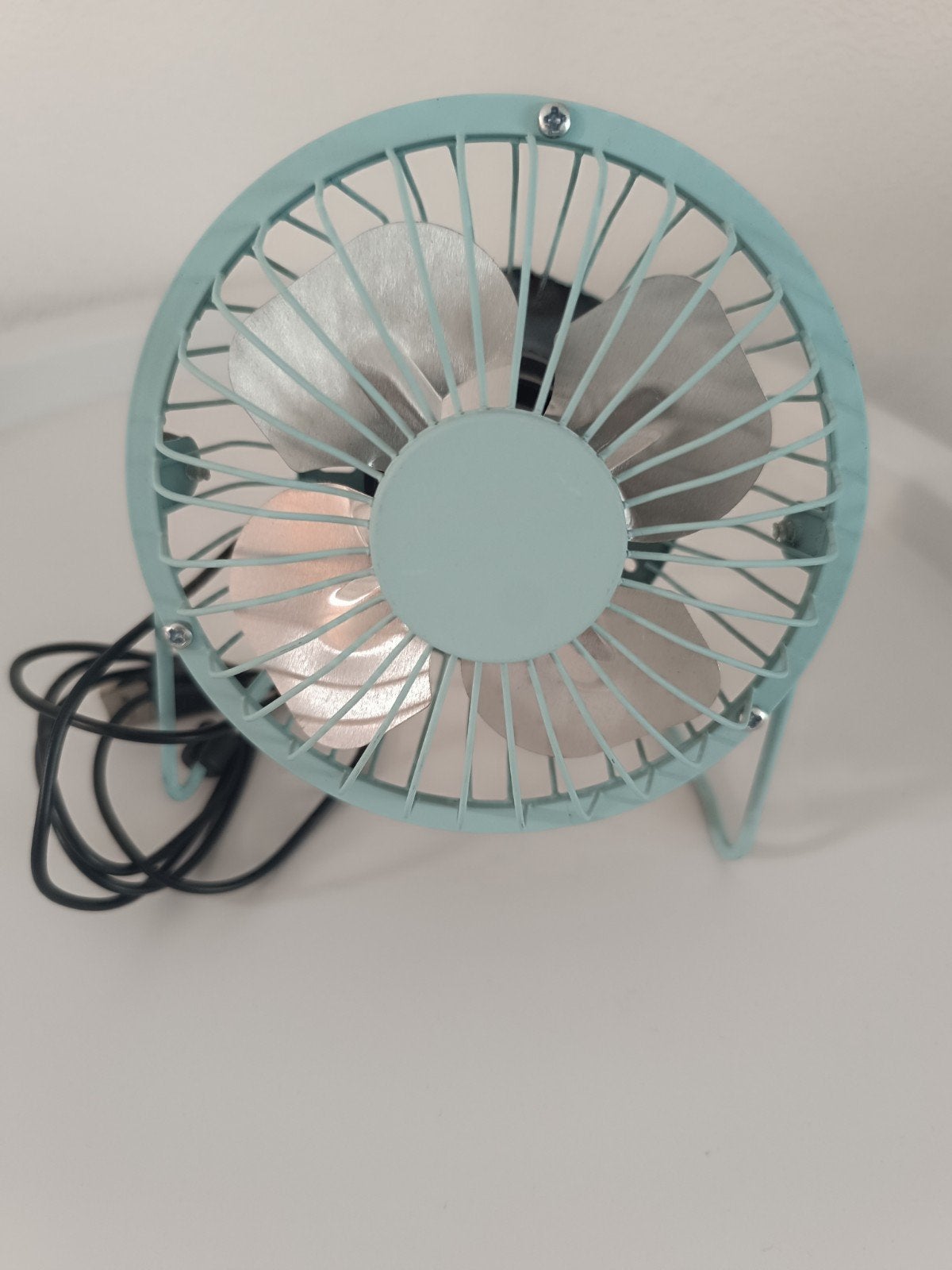 Kleine USB Ventilator 15 cm, Witgoed en Apparatuur, Ventilatoren, Ophalen of Verzenden, Zo goed als nieuw, Tafelventilator