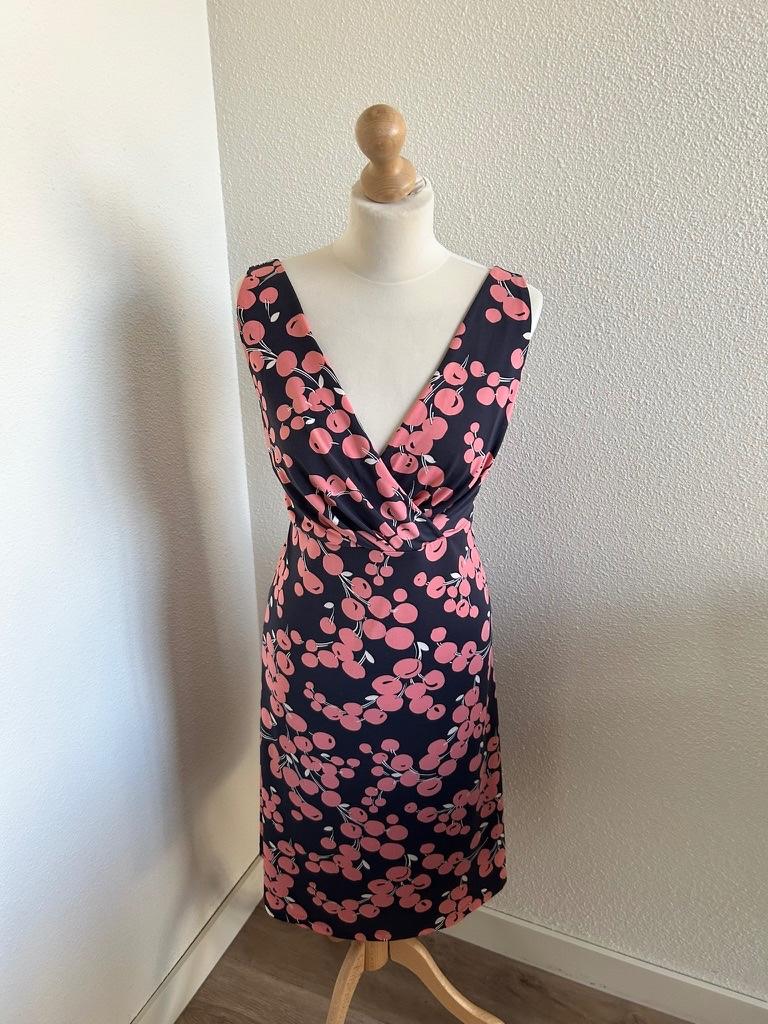 King Louie maat L zomer Ginger dress 3145, Maat 42/44 (L), Ophalen of Verzenden, Zo goed als nieuw, Knielengte