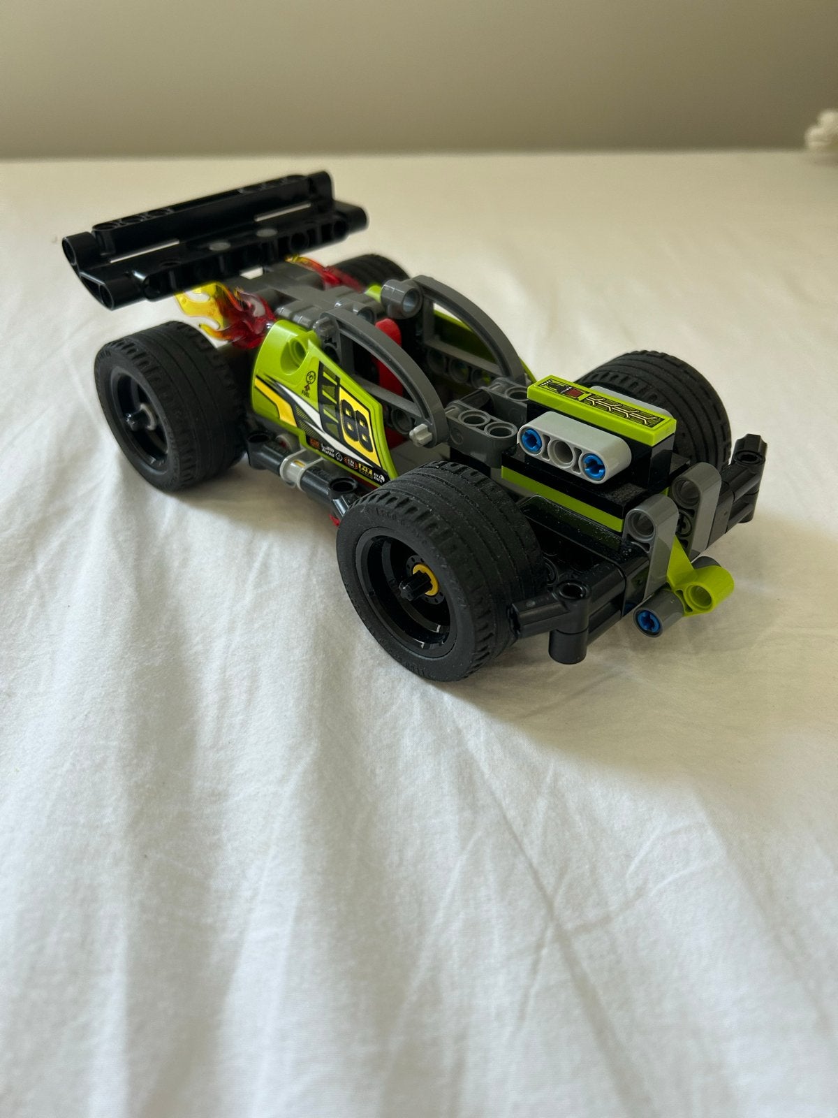Lego Technic 42072 - Groene Race Buggy, Lego, Ophalen of Verzenden, Zo goed als nieuw, Complete set