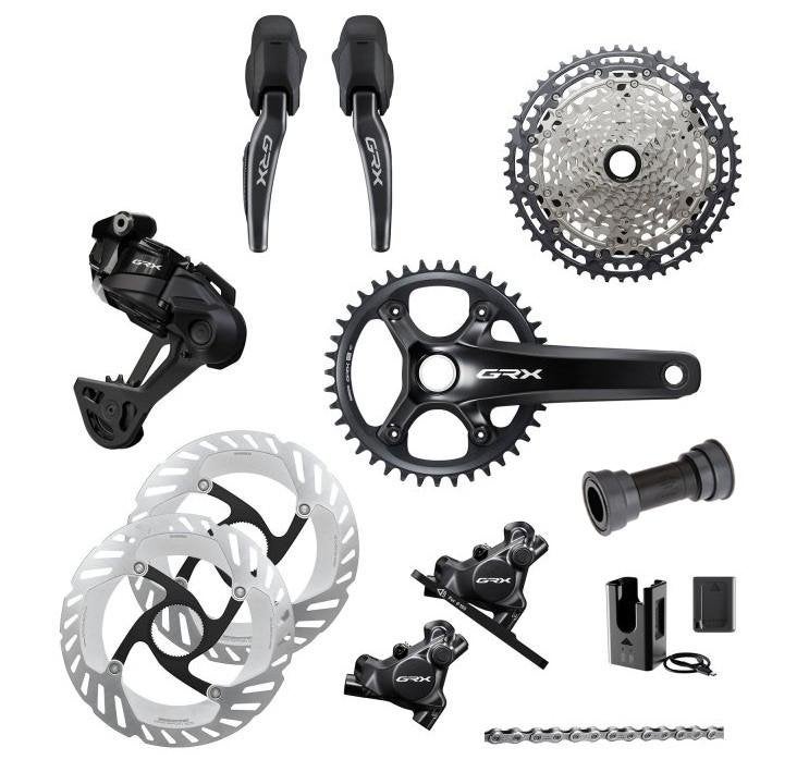 Russellbikes: Shimano GRX-827-1x12 Di2 groepset, Fietsen en Brommers, Fietsonderdelen, Salessbx@shimano-eu.com, Nieuw, Ophalen of Verzenden