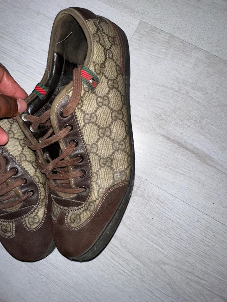 Originele gucci schoenen, Ophalen of Verzenden, Zo goed als nieuw, Bruin