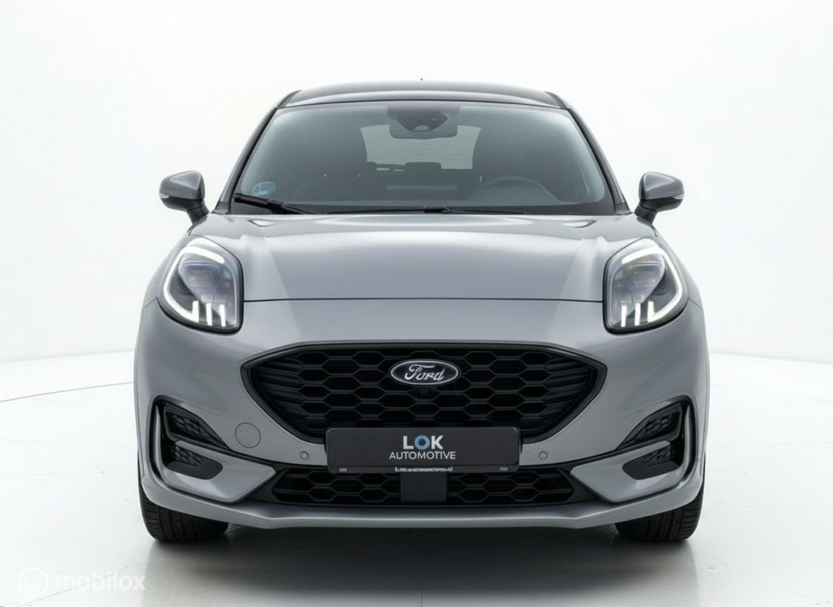 Ford Puma 1.0 EcoBoost Hybrid ST-Line|PANO|360CAMERA||155PK, Zwart, Bedrijf, 3 cilinders, SUV of Terreinwagen