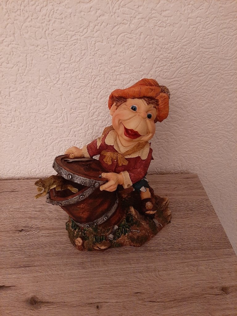 laven Efteling Loggy met de kikker, Ophalen of Verzenden, Zo goed als nieuw, Beeldje of Poppetje