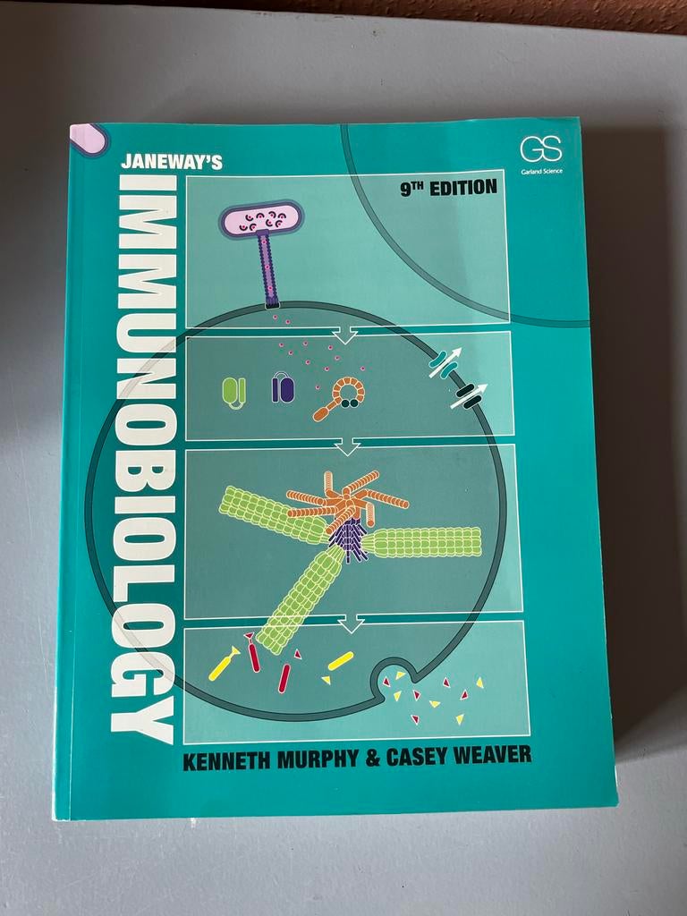 Janeway's Immunobiology 9e - Diergeneeskunde, Boeken, Studieboeken en Cursussen, Ophalen of Verzenden, Beta, Gelezen, WO
