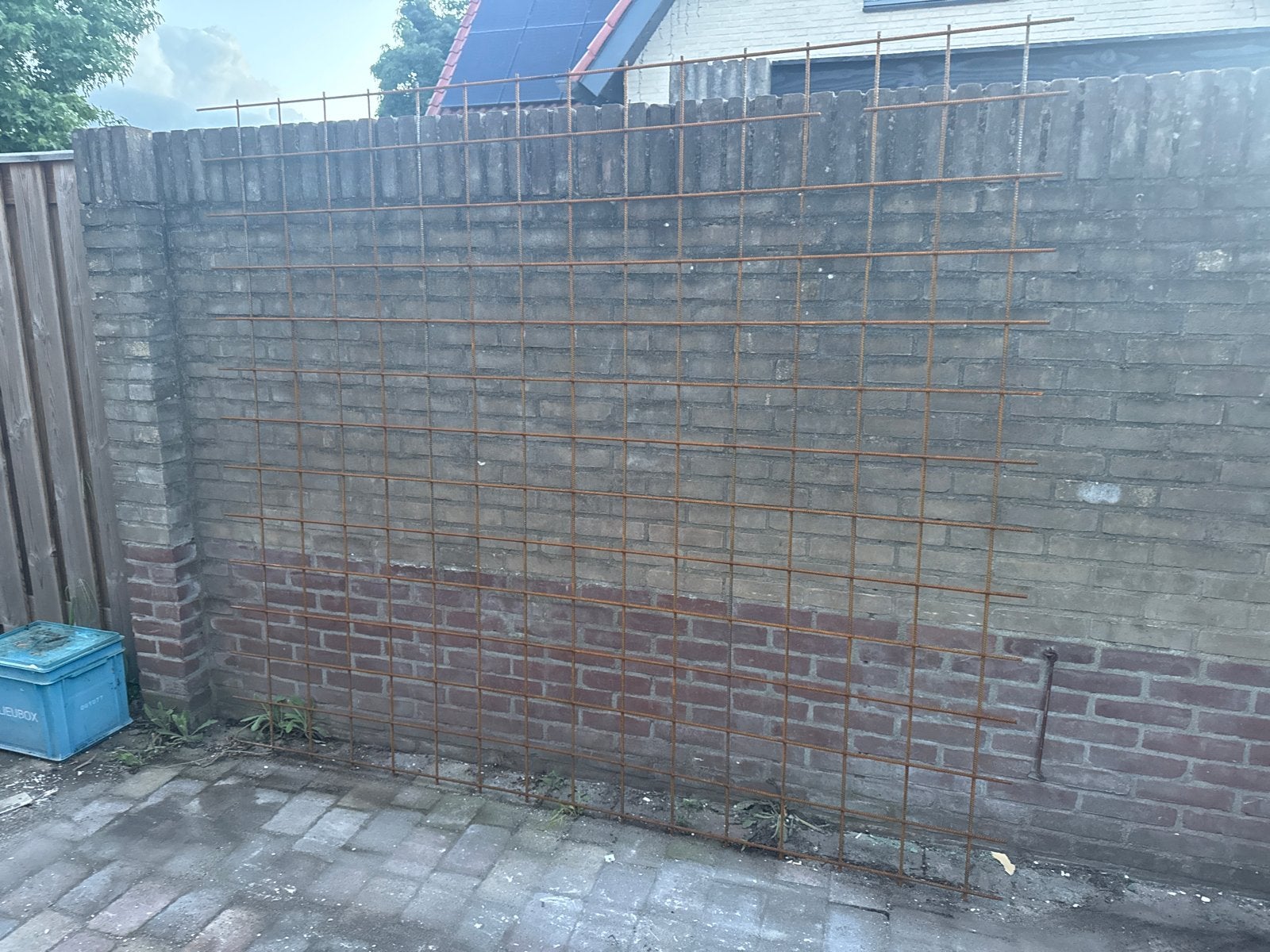 Bouwstaalmat 150-150mm 3x2 meter, Ophalen, Nieuw, 250 mm of meer, Overige typen
