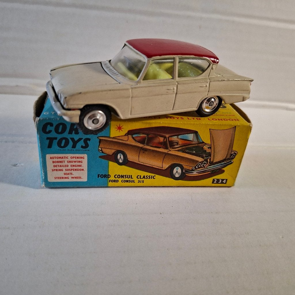 Corgi #  234 Ford Consul in Box, Verzenden, Gebruikt, Auto, Corgi