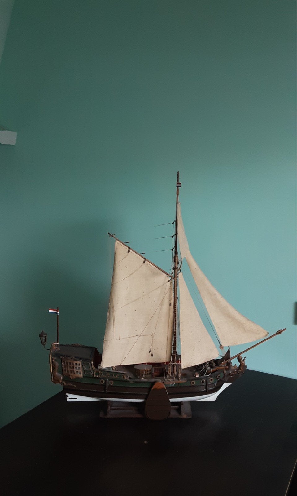 Prachtig handgemaakt scheepsmodel van een Admiraliteit Jacht, Ophalen of Verzenden, Gebruikt, Groter dan 1:32, Overige merken