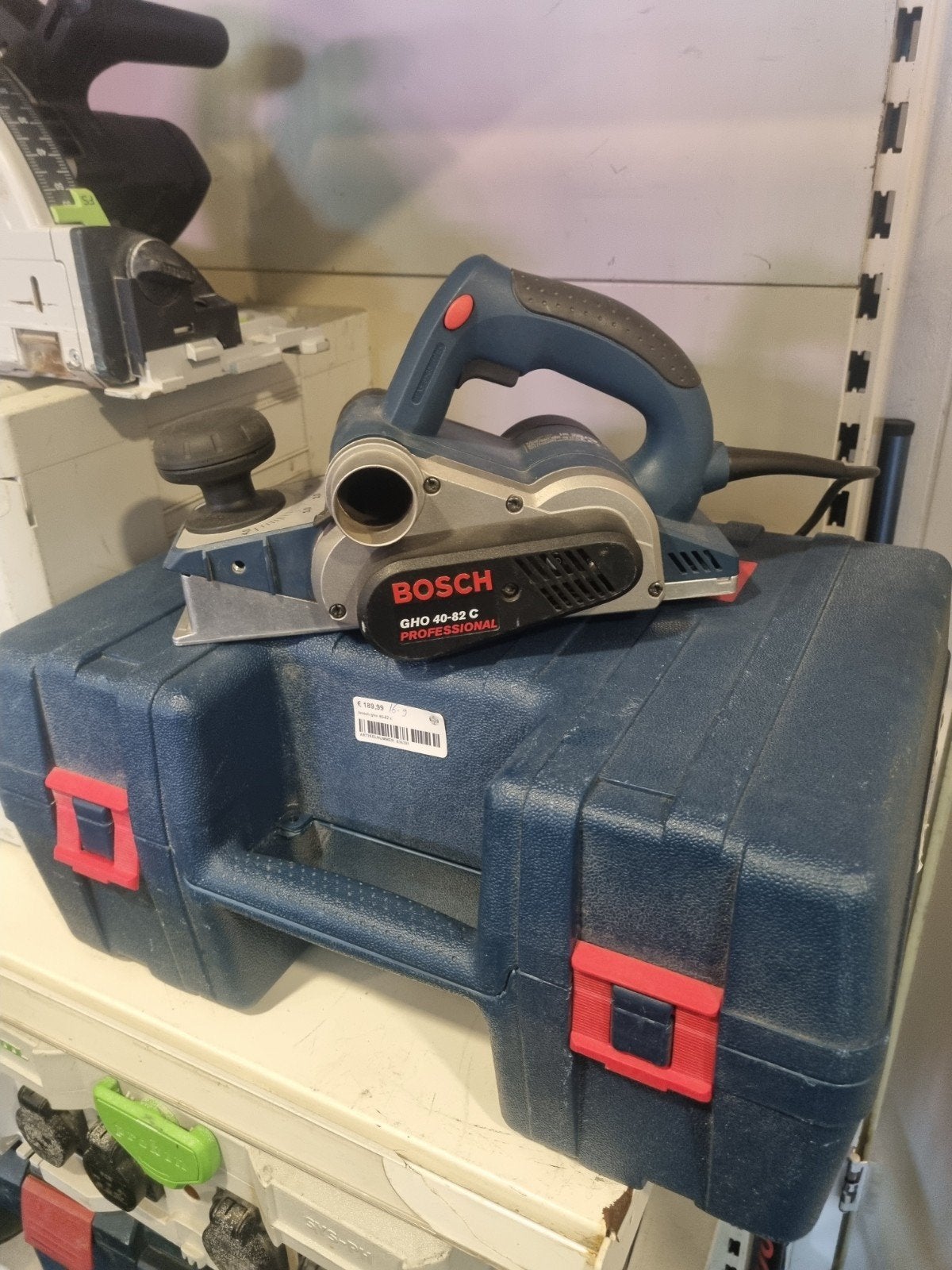 Bosch GHO 40-82 C Professional Schaafmachine, Ophalen of Verzenden, Nvt, Nvt, Nvt