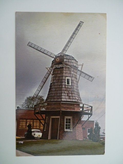 Ansichtkaart De Visch, Windmill Park, Cedar Grove molen, Ophalen of Verzenden, 1980 tot heden, Gelopen, Buiten Europa