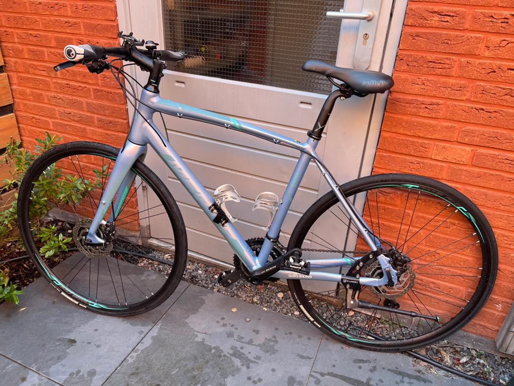 Zgan hybride / fitness fiets -Merida Speeder 400 Juliet -M, Fietsen en Brommers, Fietsen | Dames | Sportfietsen en Toerfietsen
