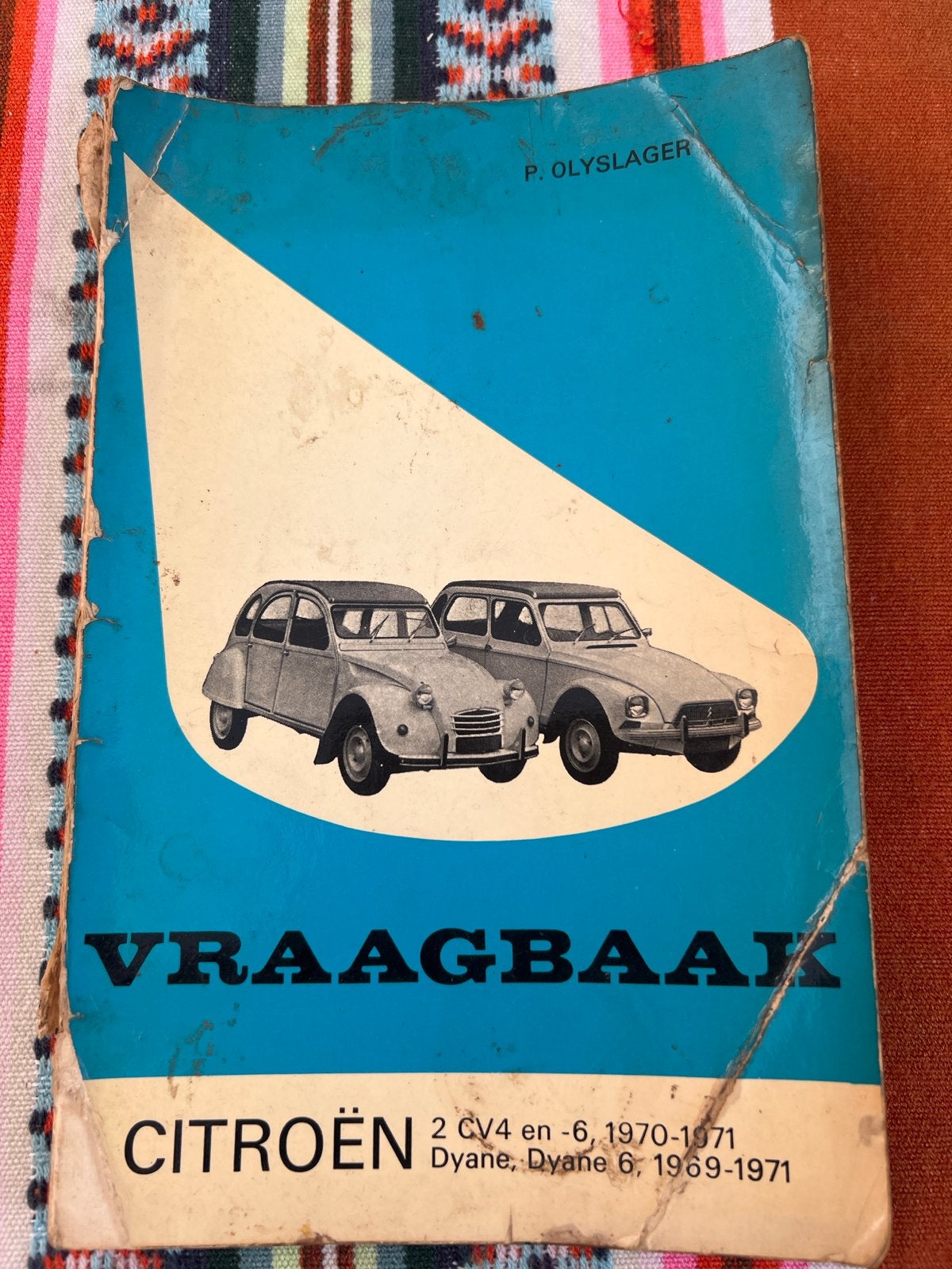Vraagbaak Citroën 2CV4/-6, Dyane/Dyane 6 (1969-1971), Ophalen of Verzenden