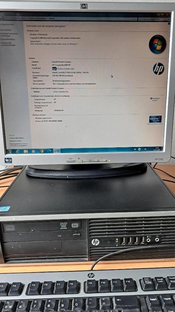 HP Compaq Elite 8300 SFF, Computers en Software, Gebruikt, HDD, Hewlett Packard (HP), Ophalen