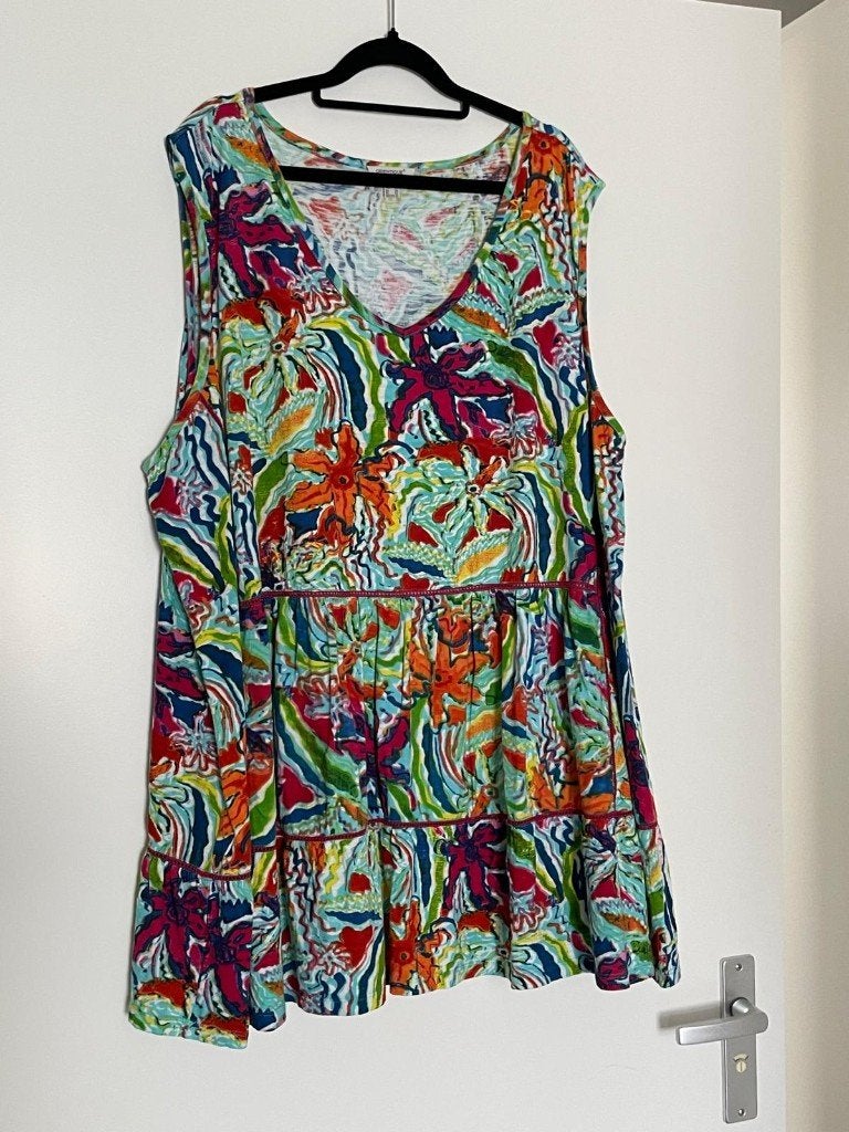 dames grote maten top Orientique maat 52, Kleding | Dames, Grote Maten, Meerkleurig, Orientique, Zo goed als nieuw, Shirt of Top