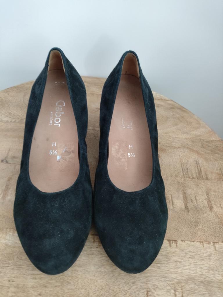 Gabor Pumps zwart maat 38.5, Kleding | Dames, Zwart, Gabor, Ophalen of Verzenden, Zo goed als nieuw
