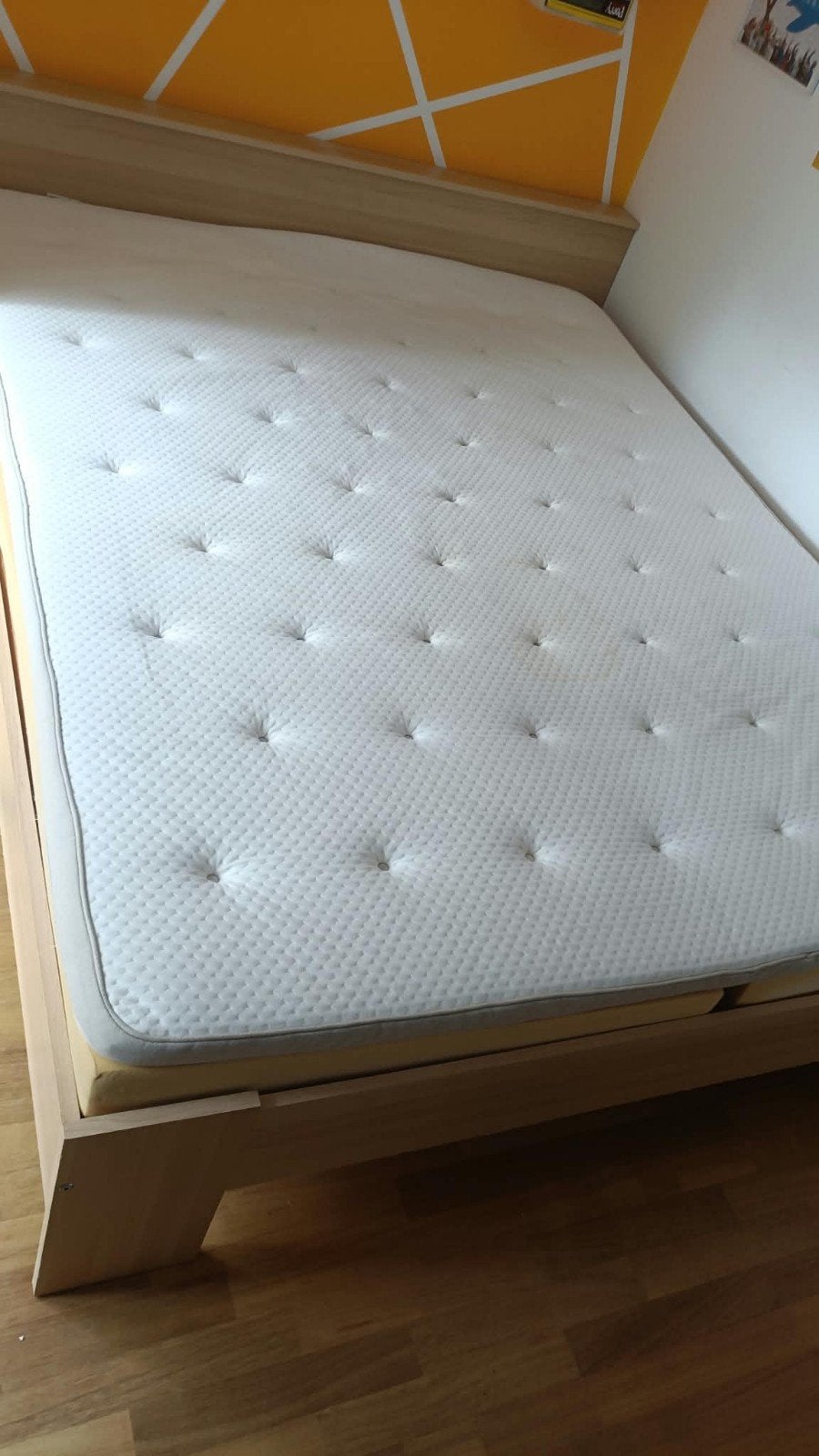 topper 160x200, Huis en Inrichting, Slaapkamer | Matrassen en Bedbodems, Ophalen, Tweepersoons, 160 cm