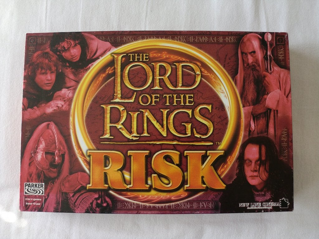 Parker - The Lord of the Rings RISK (nieuwstaat), Drie of vier spelers, Ophalen of Verzenden, Nieuw, Parker Brothers