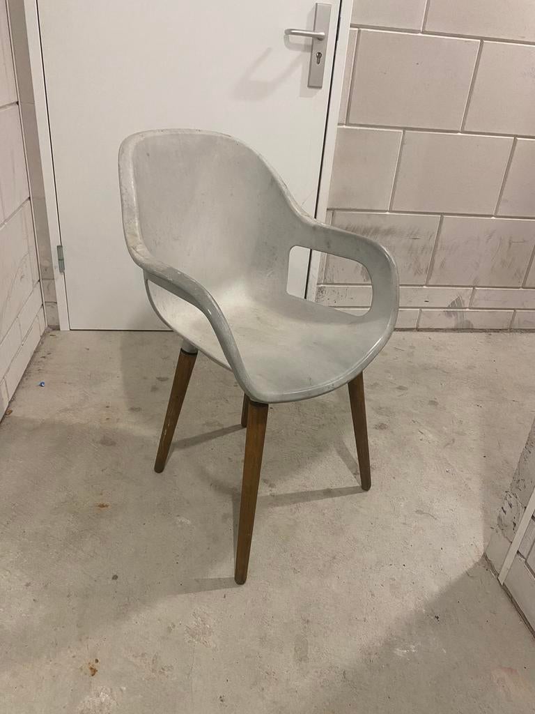 Tuinstoelen 4 stuks, Tuin en Terras, Ophalen, Gebruikt, Kunststof, Stapelbaar