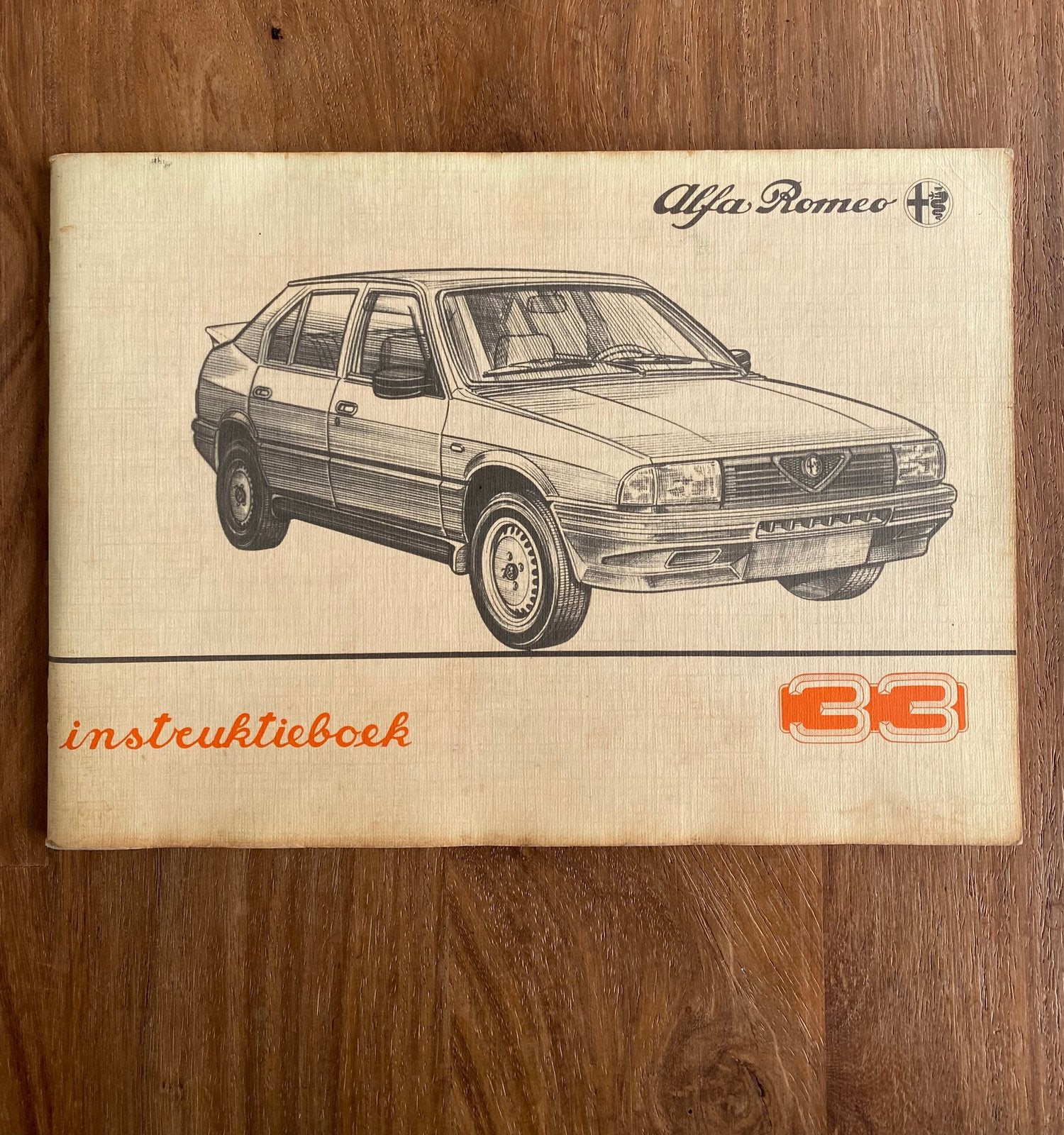 Alfa 33 instruktieboek (1986), Ophalen of Verzenden