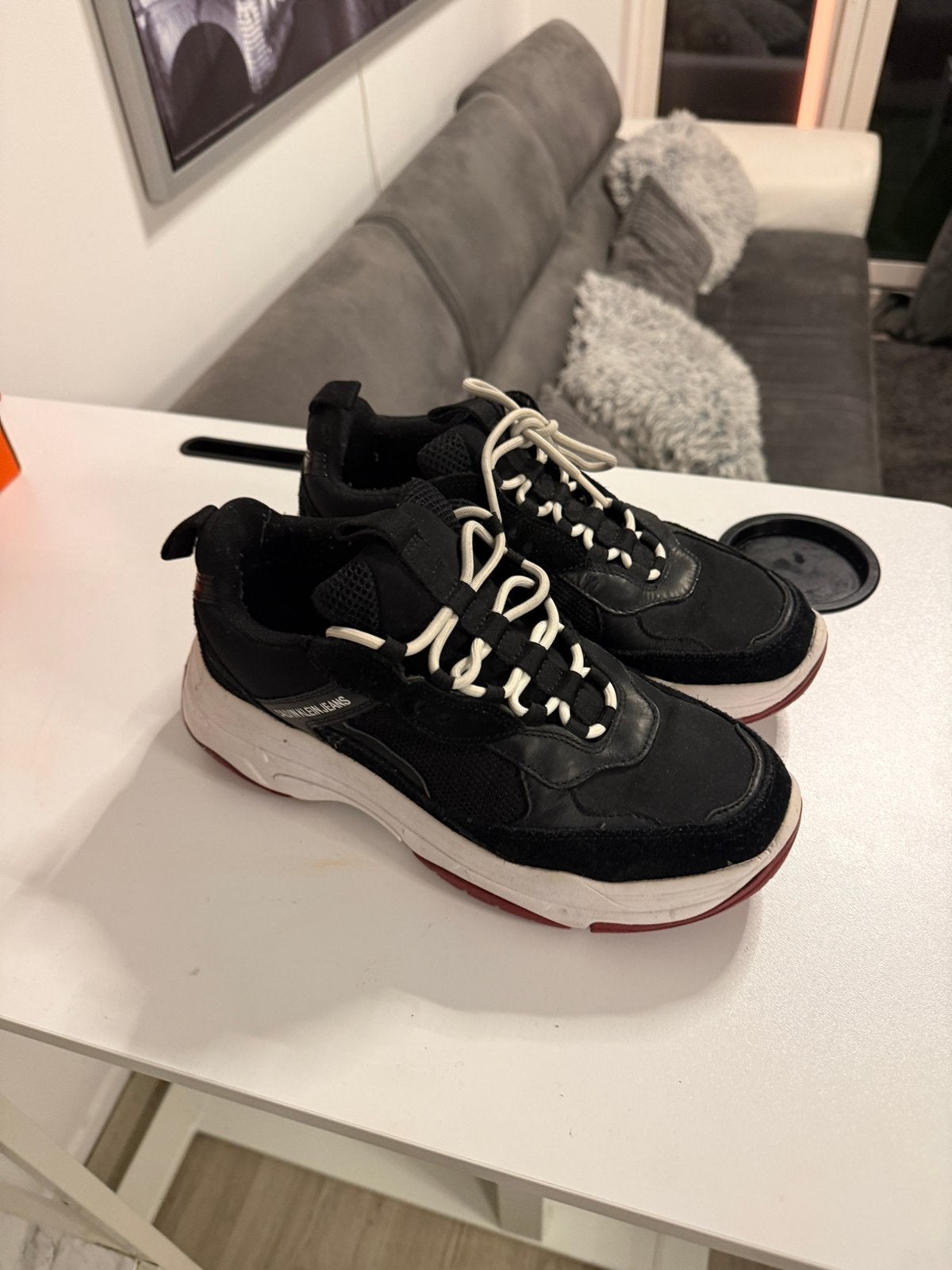 Calvin Klein sneakers - Zwart, Ophalen of Verzenden, Gedragen, Zwart, Sneakers of Gympen