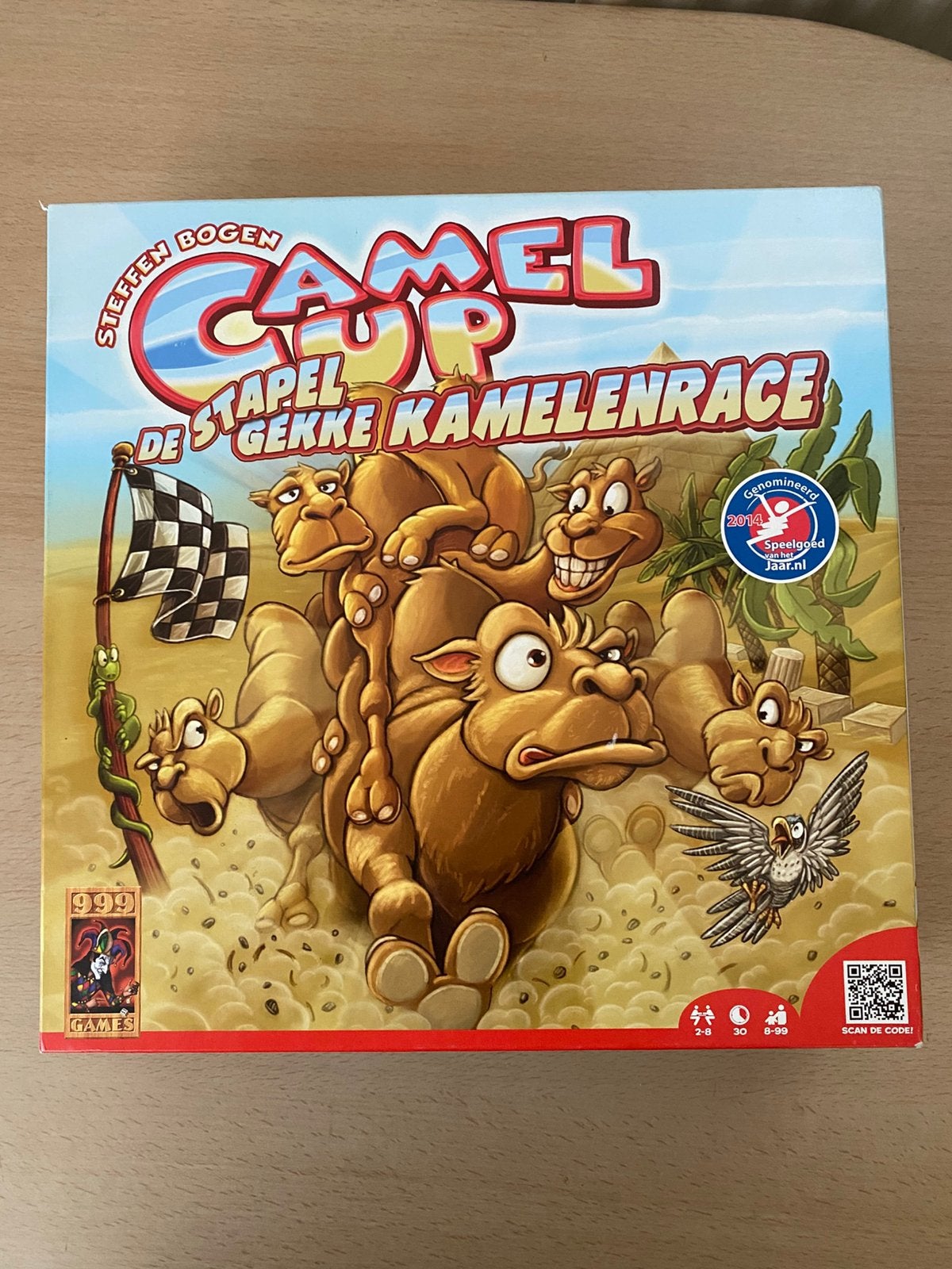 Camel Up bordspel 999 games kamelenrace, Ophalen of Verzenden, Zo goed als nieuw