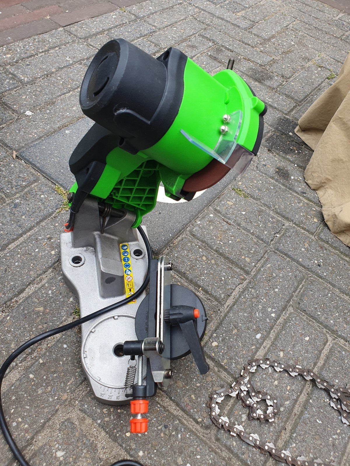 machine voor het slijpen van een ketting zaag, Ophalen, Gebruikt, Minder dan 700 watt, Overige typen