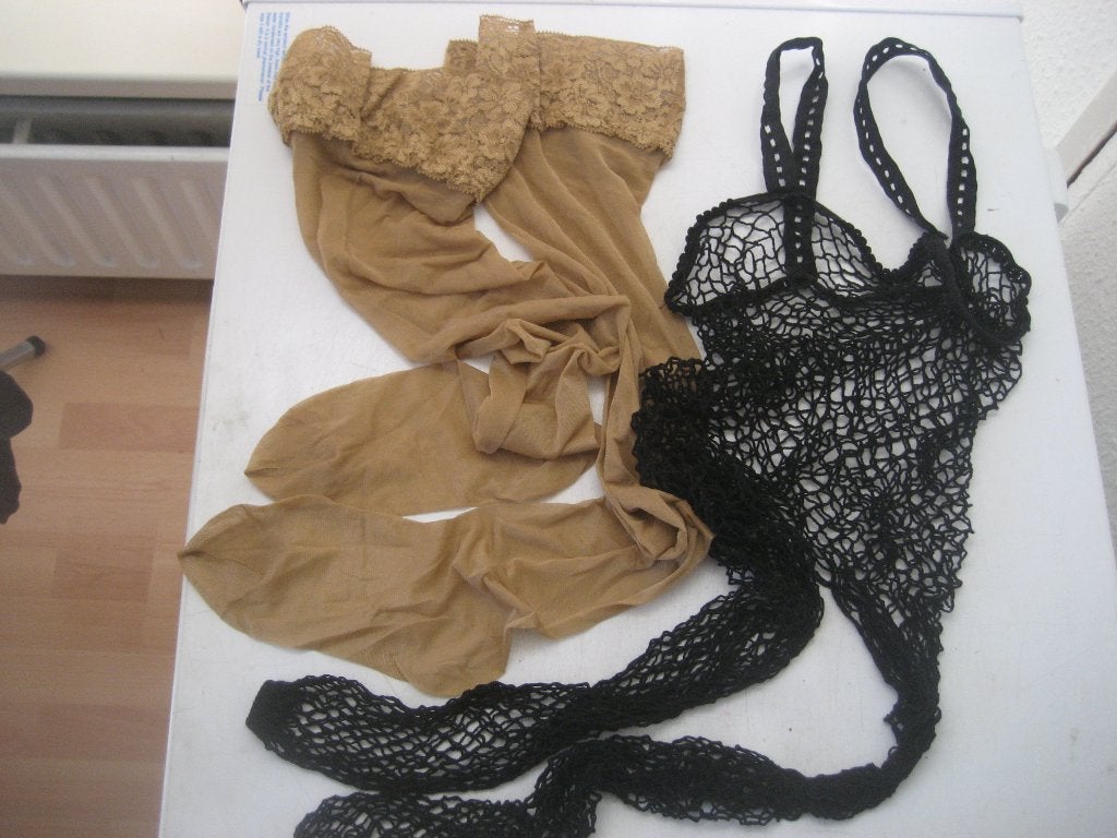 kousen hold up en netsuit, Verzenden, Gedragen, Overige kleuren, Stay-up kousen
