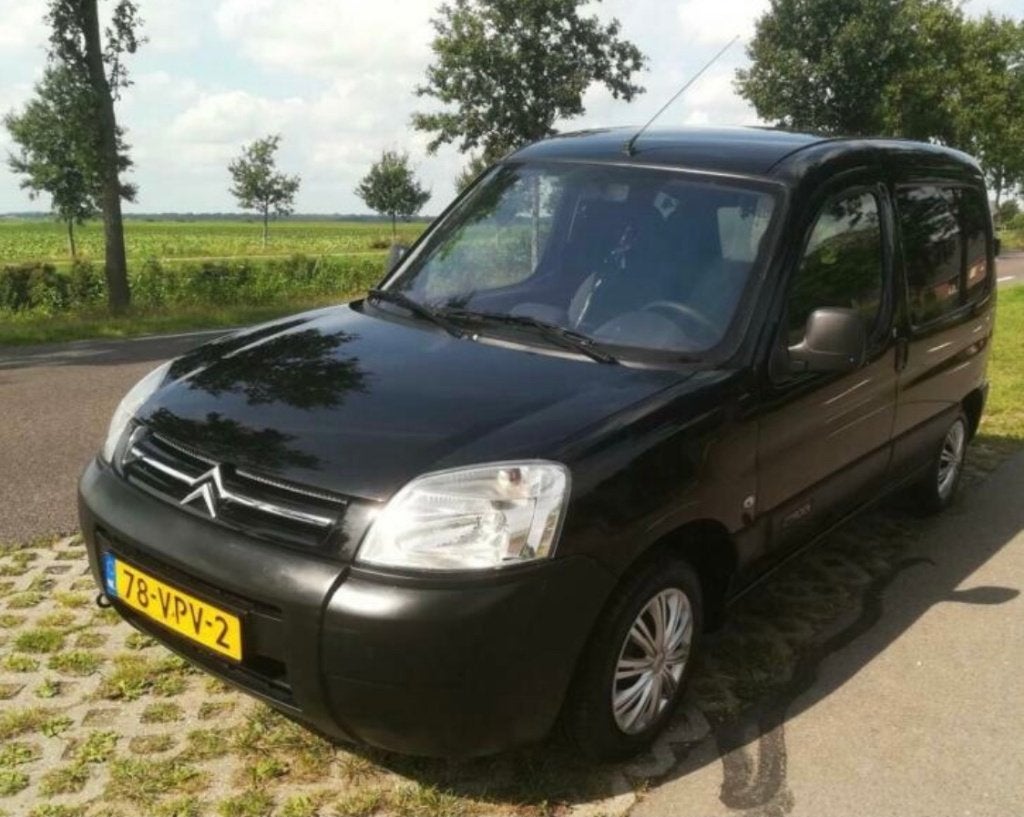 Citroën Berlingo 1.6 HDI 600 55.2KW 2008, Auto's, Voorwielaandrijving, Stof, 74 pk, Zwart