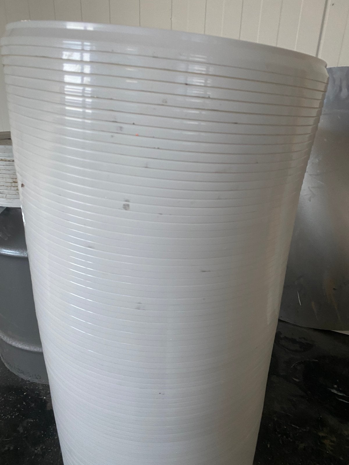 Deksels plastic wit, Ophalen, Overige typen, Nieuw, Overige materialen