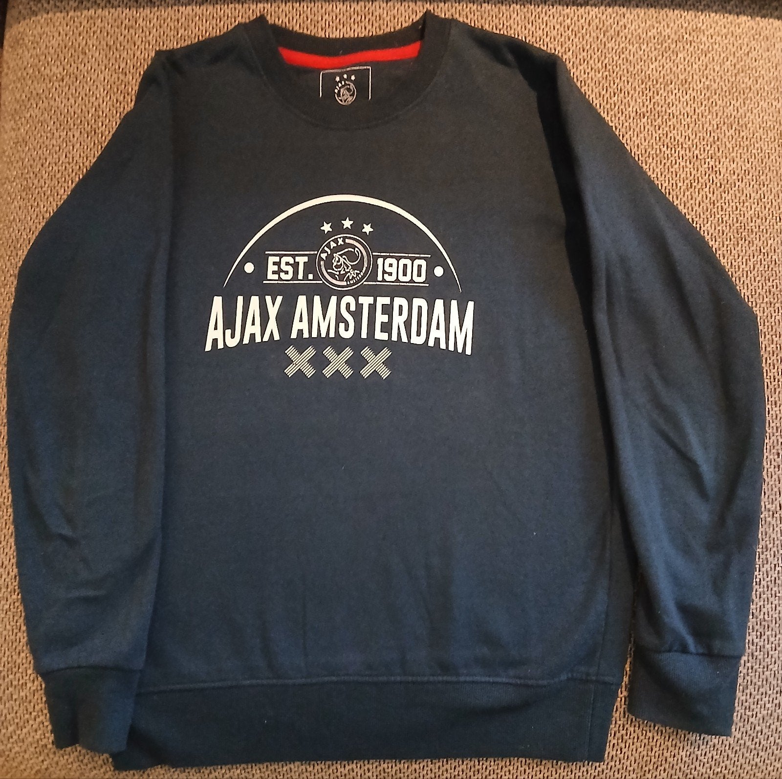 Ajax sweater - Maat 164/170, Ophalen of Verzenden, Gebruikt, Jongen of Meisje, Trui of Vest