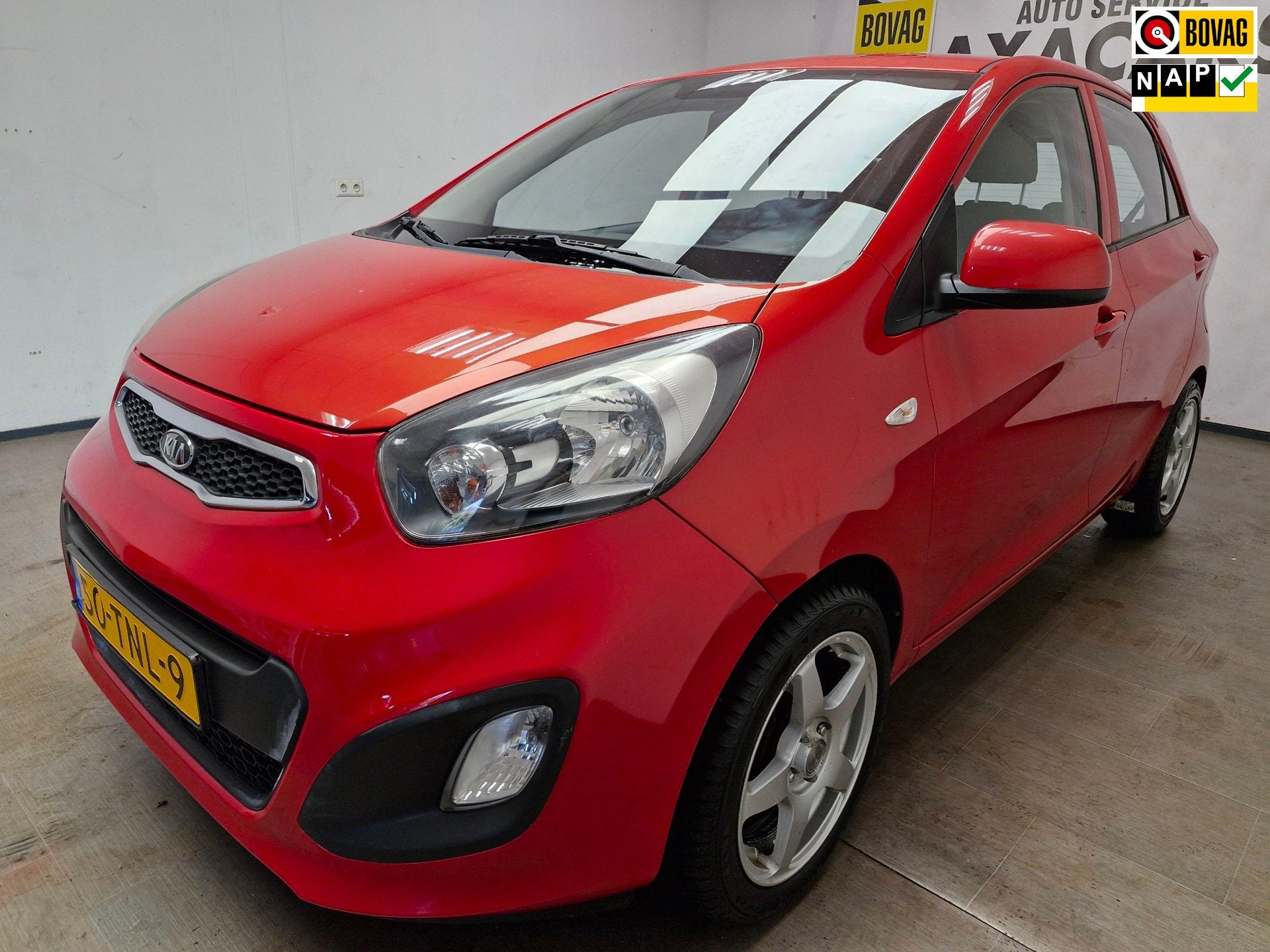 Kia Picanto 1.2 CVVT Comfort Pack AUTOMAAT ! AIRCO ! GARANTI, Auto's, 86 pk, Gebruikt, 4 cilinders, 850 kg