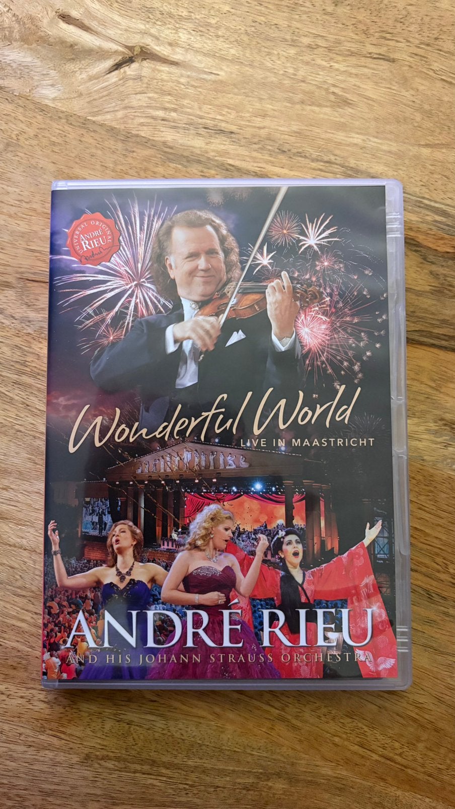 Te Koop Aangeboden: DVD| Muziek| André Rieu -Wonderful World, Cd's en Dvd's, Engels, Alle leeftijden, Ophalen of Verzenden, Zo goed als nieuw