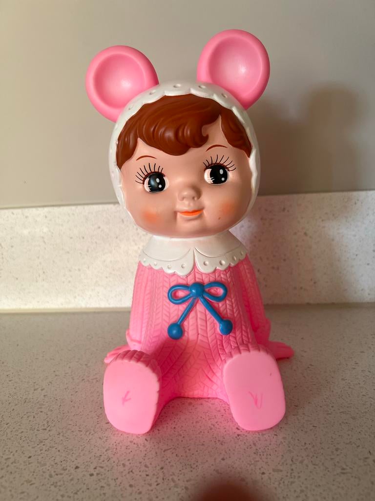 Lapin & me woodland doll spaarpot roze, Ophalen of Verzenden, Zo goed als nieuw, Kunststof, Dier