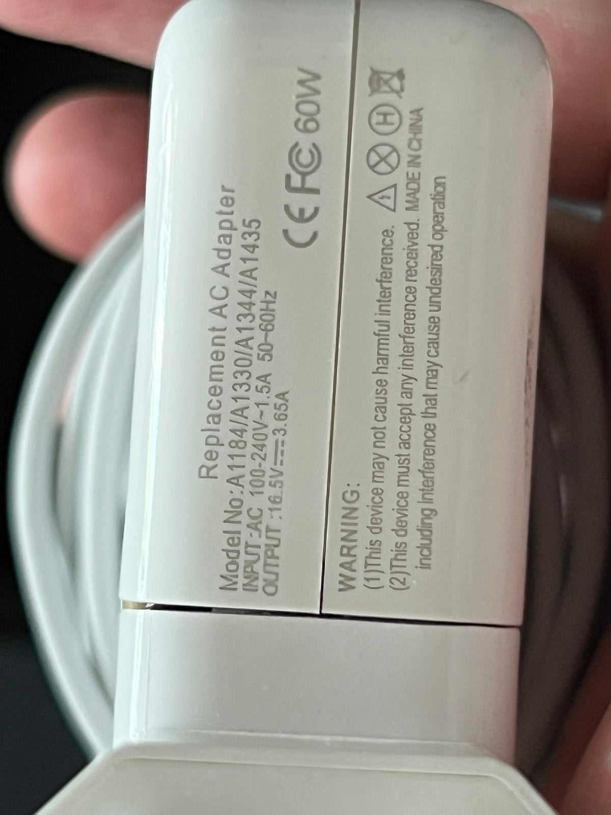 Foto 11 van 60W Originelers 2X Apple MagSafe 1 opladers,
