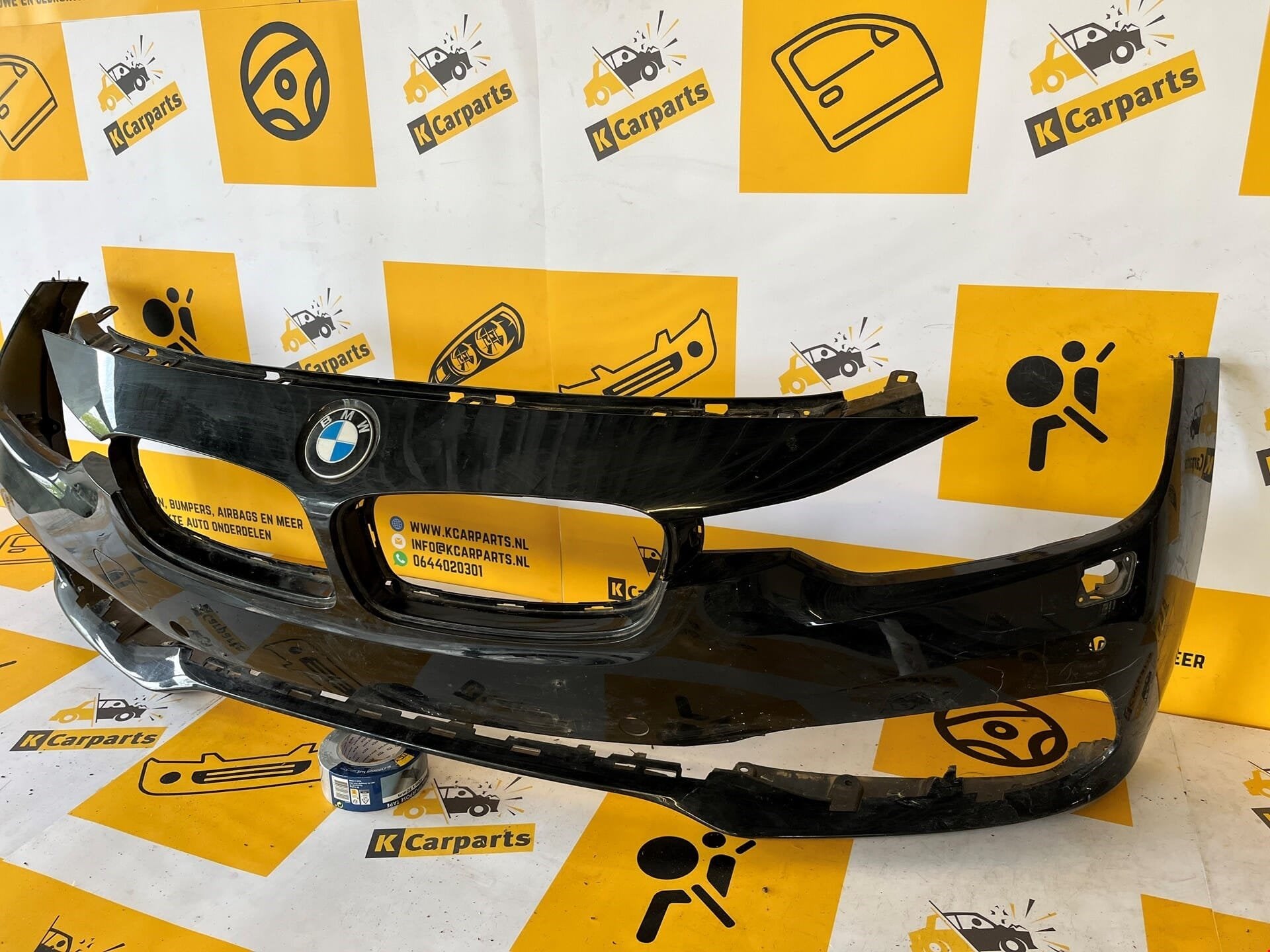 Voorbumper Bmw 3 Serie Lci F30 F31 2016-2022 51117386141, Info@fabrikant.eu, Ophalen of Verzenden, Bumper, BMW