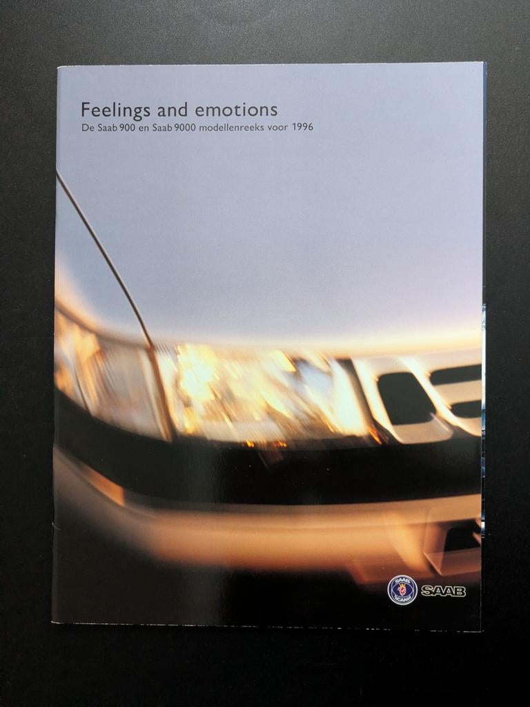 Brochure SAAB 900 en 9000 1996, Ophalen of Verzenden, Zo goed als nieuw, Overige merken