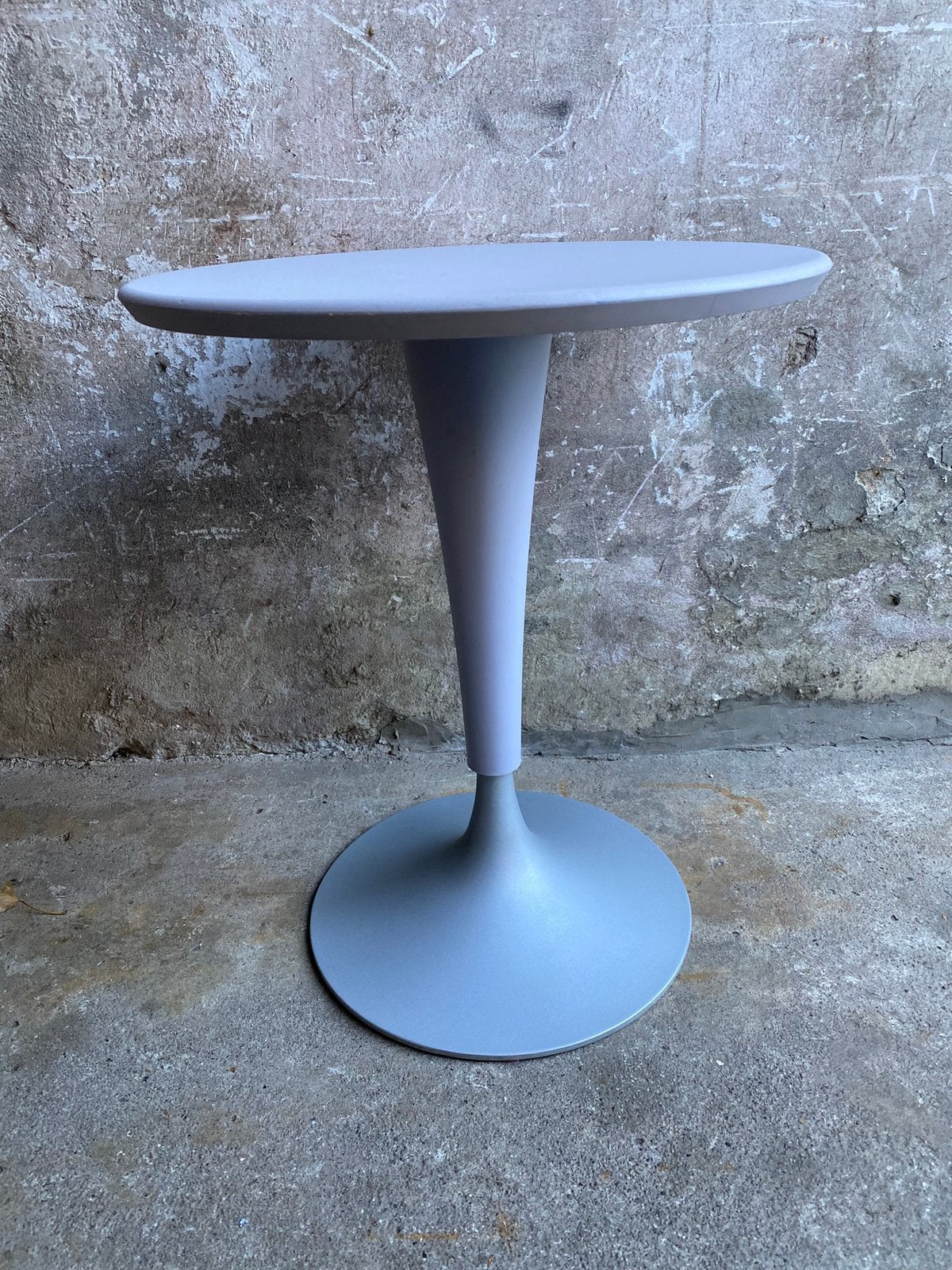 Philppe Starck design bistro-tafel Dr. Na, Gebruikt, Philippe Starck, Aluminium, Ophalen of Verzenden