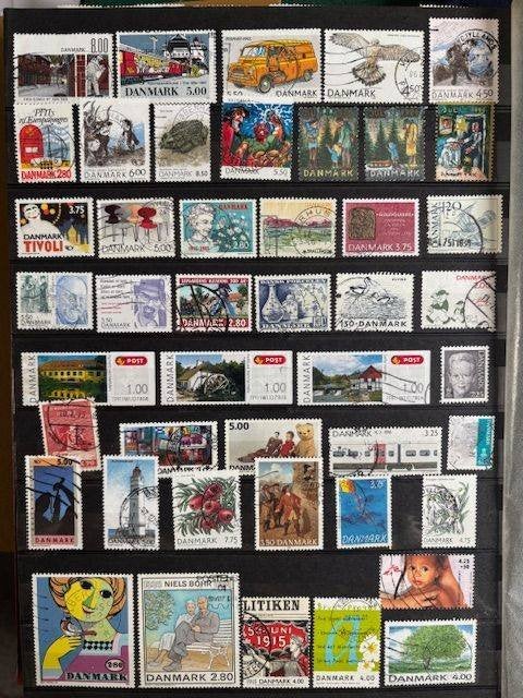 postzegels Denemarken, Ophalen of Verzenden, Denemarken, Gestempeld