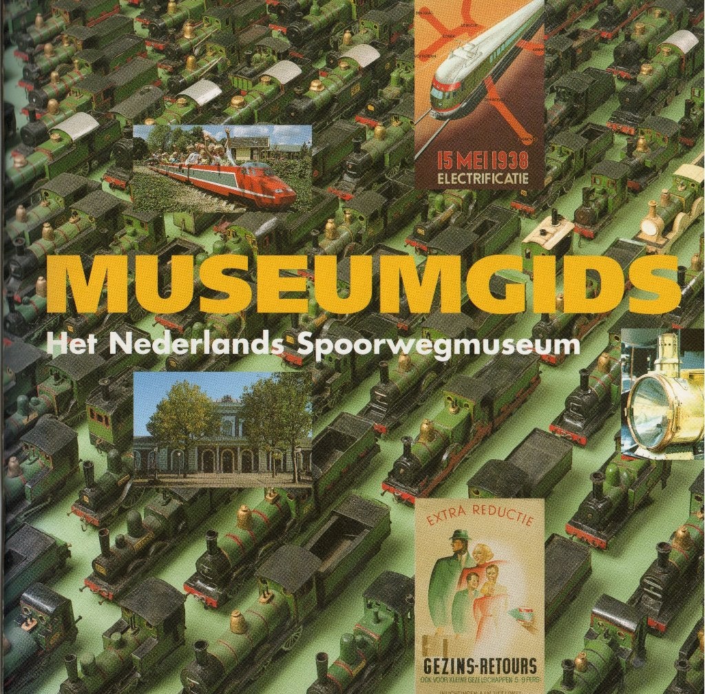 Museumgids. Het Nederlands Spoorwegmuseum. 1997., Boeken, Ophalen, Zo goed als nieuw