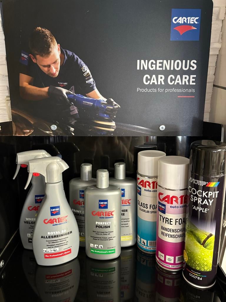 Cartec Auto Detailing Pakket - Diverse Opties Beschikbaar, Auto diversen, Onderhoudsmiddelen, Ophalen of Verzenden