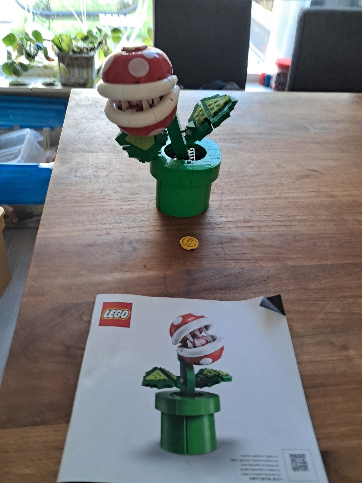 LEGO Super Mario Piranha Plant 71426 - Zo goed als nieuw, Overige thema's, Lego, Inclusief instructies, Ophalen of Verzenden