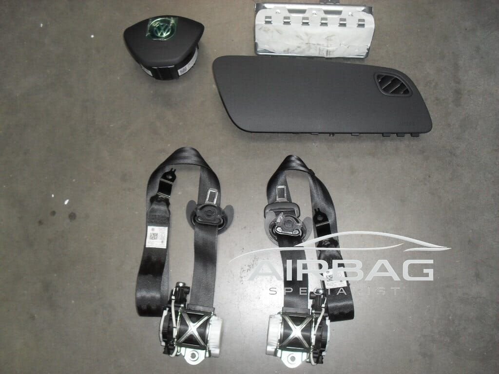 VW Polo 6C 20015-2017 airbag set stuur airbag passagiers air, Gebruikt, -, Volkswagen, -