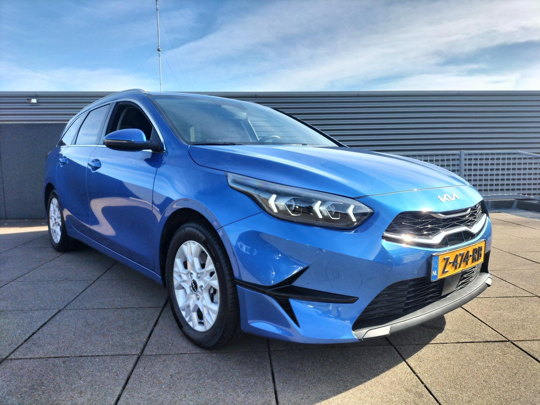 Kia Ceed Sportswagon 1.0 T-GDi DynamicPlusLine NETTO DEAL! F, 101 pk, Gebruikt, Euro 6, Blauw