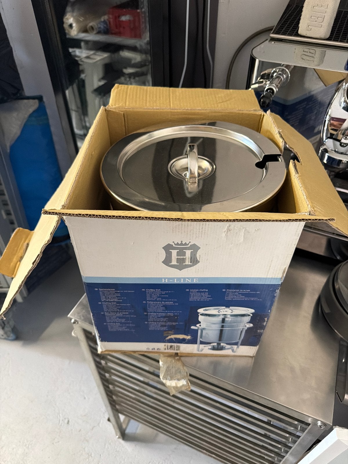 H-Line Soepwarmer / Chafing Dish (Nieuw in doos), Ophalen, Nieuw