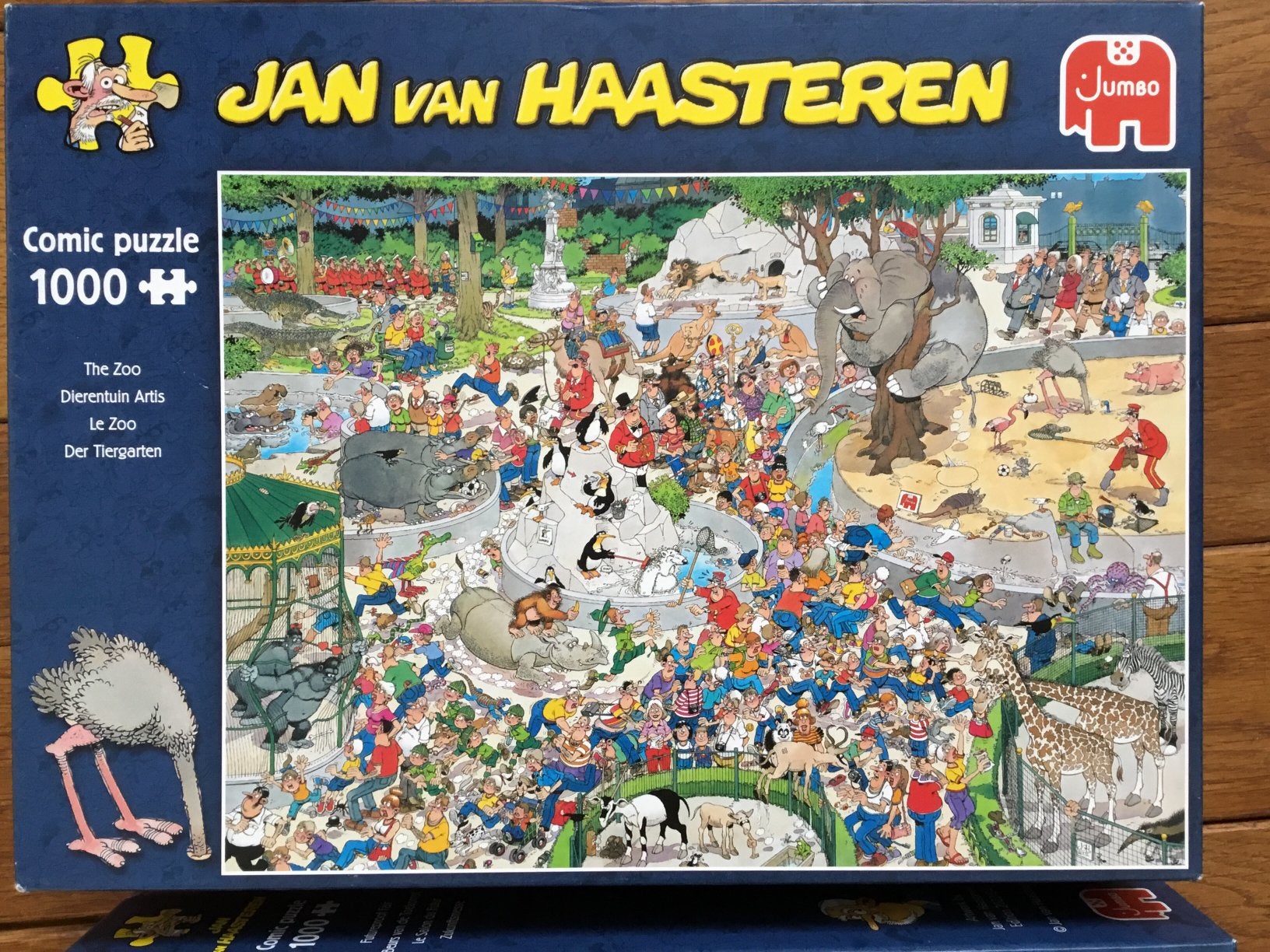 Jan van Haasteren puzzel 1000 stukjes, Ophalen, 500 t/m 1500 stukjes, Zo goed als nieuw