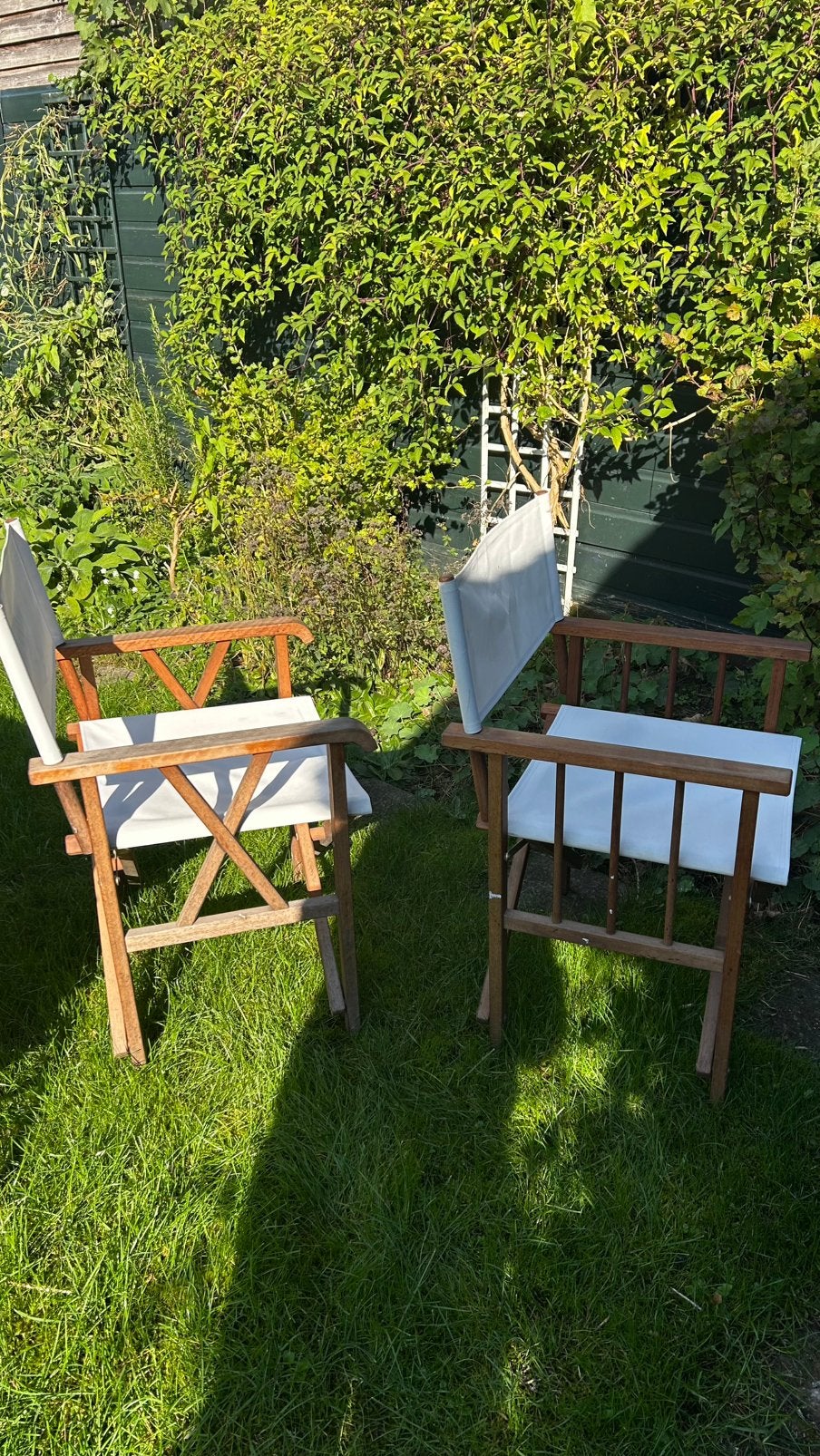 2 regisseurs stoelen, Ophalen, Zo goed als nieuw