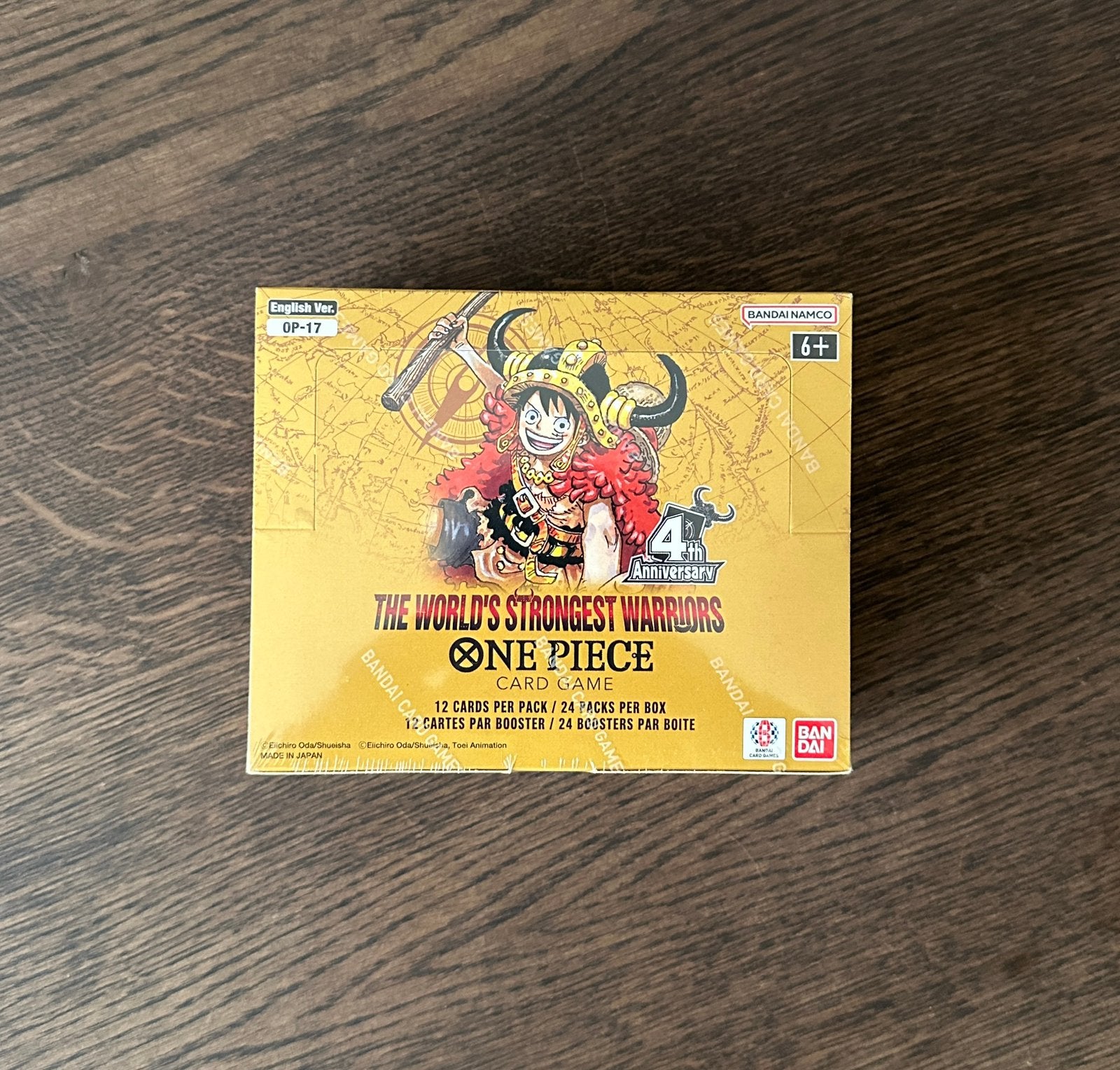 One Piece OP17 Booster Box (ENG) *SEALED*, Ophalen of Verzenden, Nieuw, Boosterbox