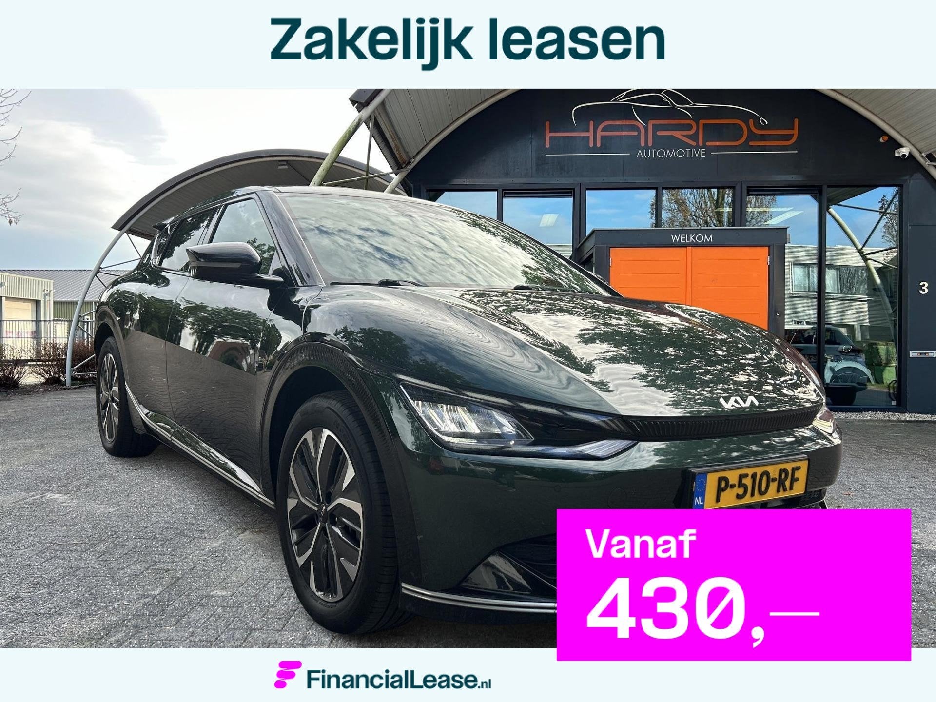 Kia EV6 Plus 77.4 kWh SOH 100% Trekhaak 1e EIG NL-Auto Rijkl, Automaat, 228 pk, Achterwielaandrijving, Gebruikt