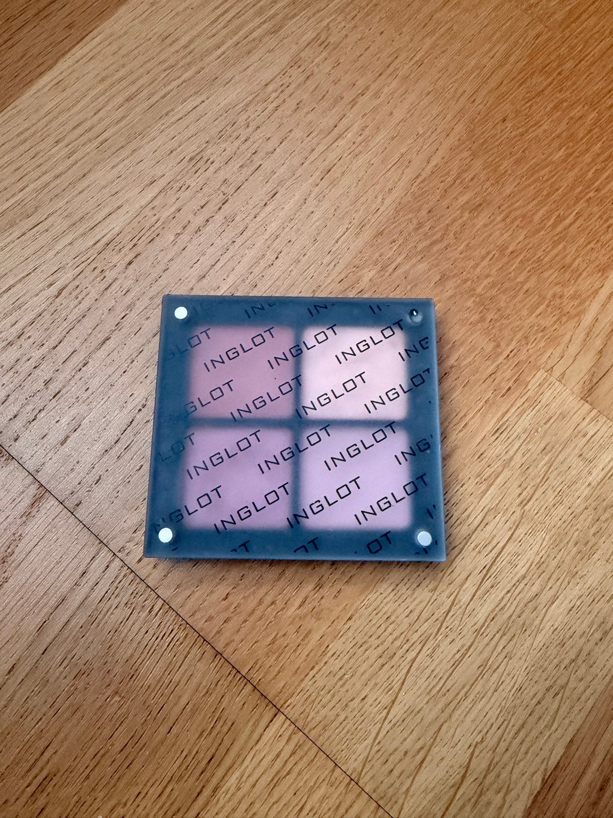 Inglot Freedom System Oogschaduw Palet - 4 kleuren, Ogen, Ophalen of Verzenden, Zo goed als nieuw, Make-up