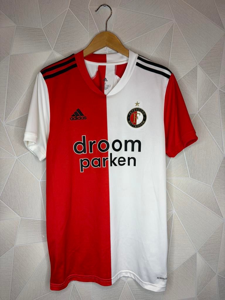 Feyenoord Thuis 2020/2021, Sport en Fitness, Voetbal, Maat M, Ophalen of Verzenden, Zo goed als nieuw, Shirt