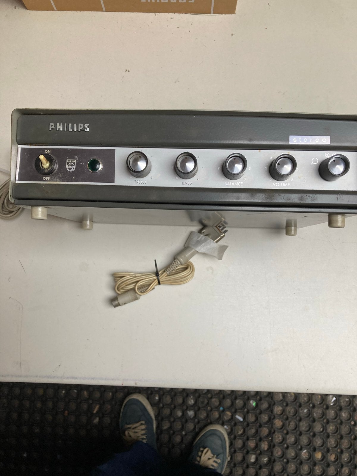 Vintage Philips Stereo Versterker - Type AG9016, Audio, Tv en Foto, Overige merken, Gebruikt, Ophalen of Verzenden, Minder dan 60 watt